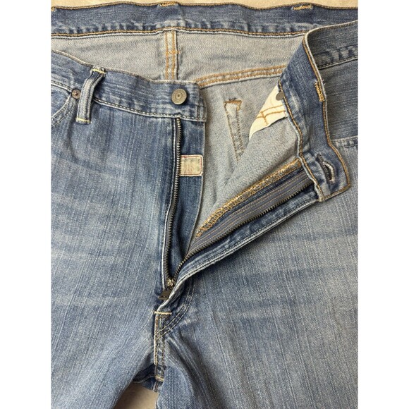 Polo Ralph Lauren Jeans Men’s 40x30 Blue Slim Straight Denim Made in Mexico - Picture 5 of 10